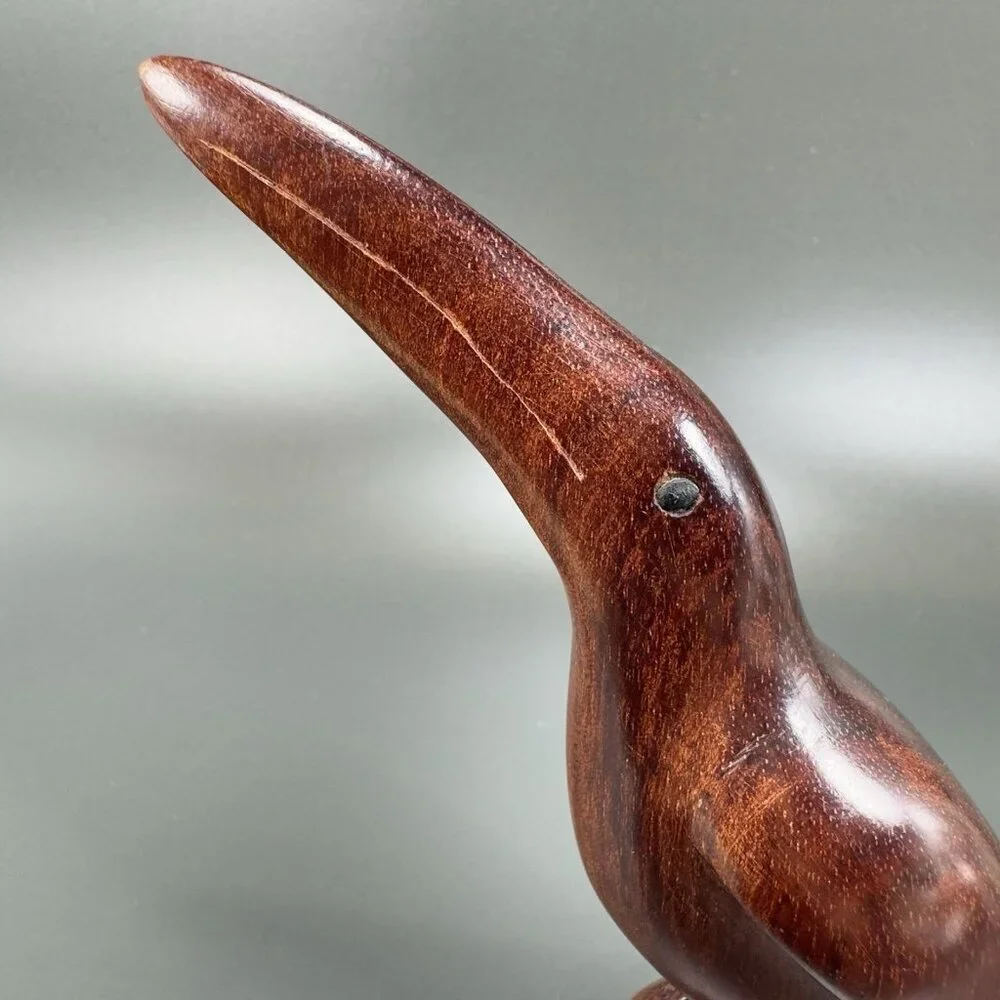 Hand Carved Ironwood vintage hand
